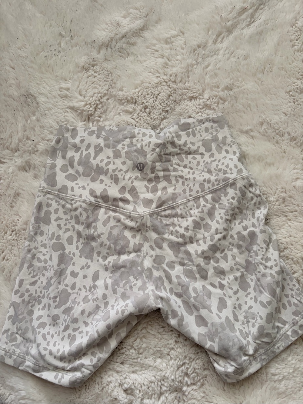 Lululemon Leopard Print Bike Shorts - Picture 2 of 6